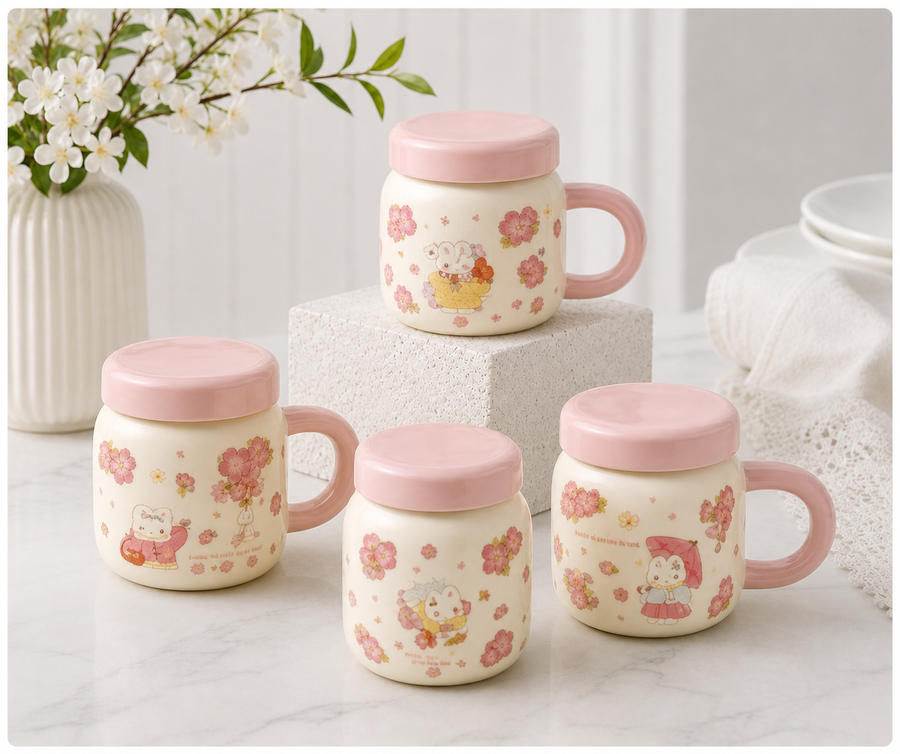 Ceramic cup collection