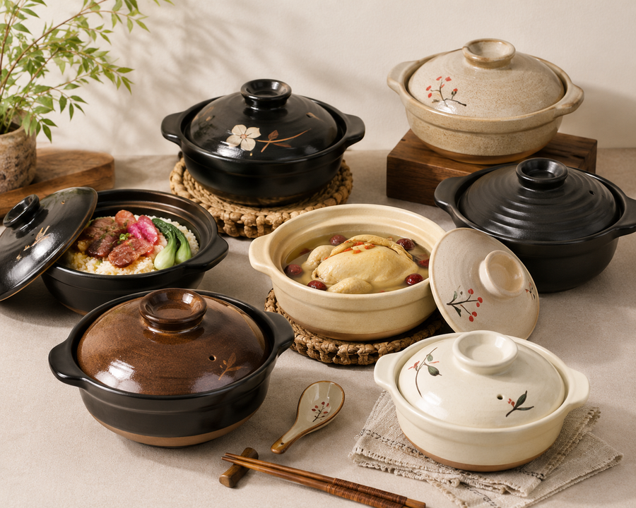 Ceramic Claypots