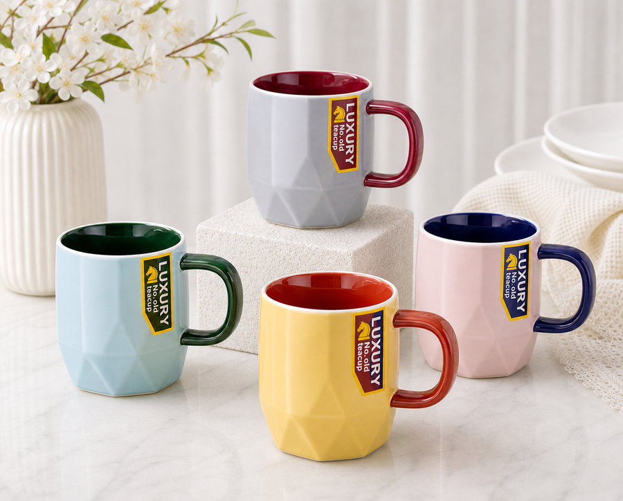 Luxury Ceramic Mug (No Lid)