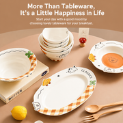 Dream Bunny Ceramic Tableware Set