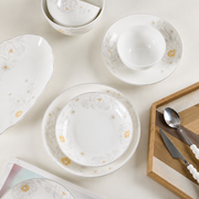 Snow Glow Ceramic Tableware Set