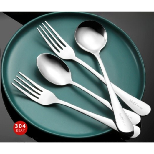 AY 1010 Series 304 Stainless Steel Spoons and Forks