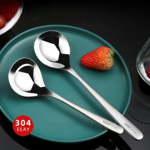 AY 304 Mirror Finish Stainless Steel Salad Spoons