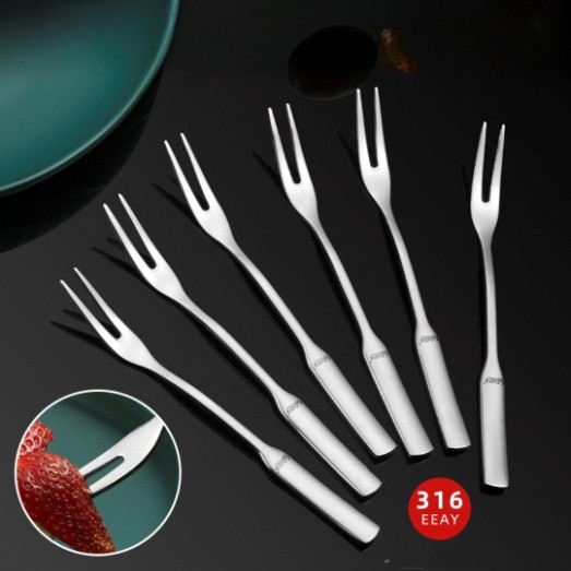 AY 316 Stainless Steel Fruit Fork