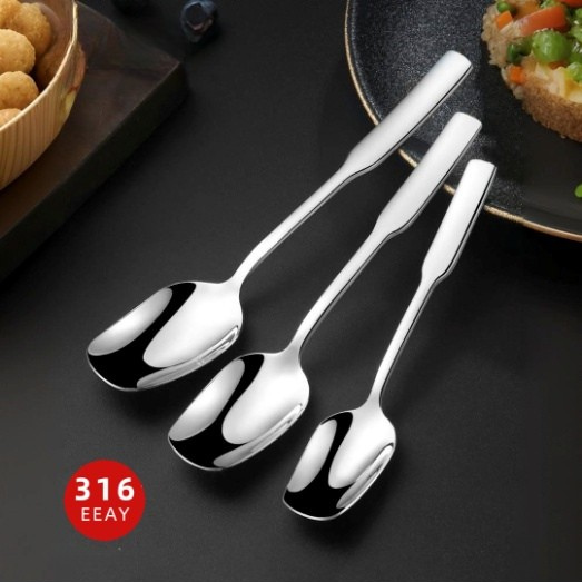 AY 316 Stainless Steel Square Spoons