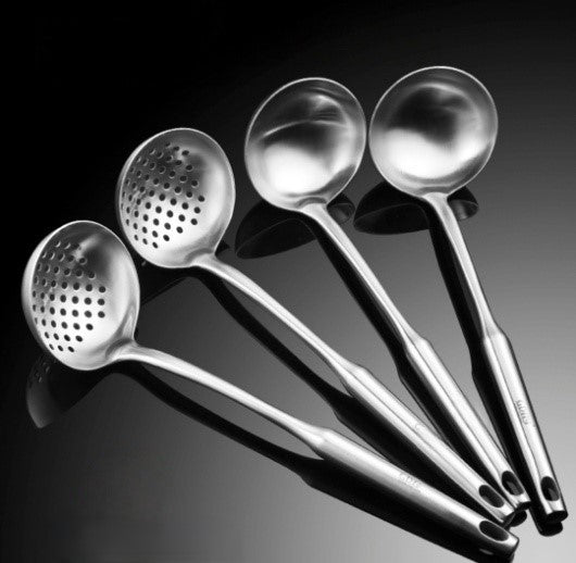 AY A-Type Satin Finish Series 201 Stainless Steel Size 7 Soup Ladle Soup Skimmer