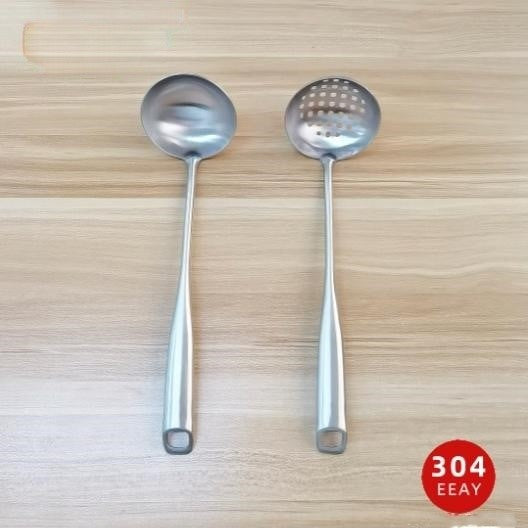 AY Aijia Series 304 Stainless Steel Size 7 Soup Ladle Soup Skimmer