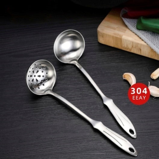 AY Chuya Satin Finish Series 304 Stainless Steel Size 7 Soup Ladle Soup Skimmer