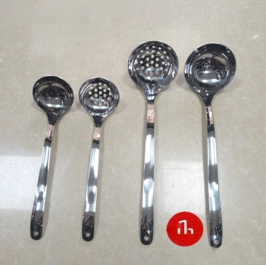 AY Feiya Series 316 Stainless Steel Size 6 8 Soup Ladle Soup Skimmer