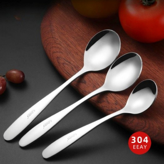AY German Style 304 Stainless Steel Round Spoons