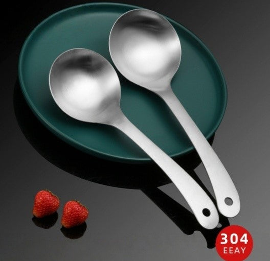 AY Korean Style Series 304 Stainless Steel Large Small Soup Ladle