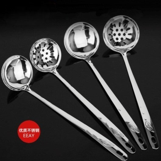 AY Leaf Drop Series 201 Stainless Steel Size 7 Soup Ladle Soup Skimmer