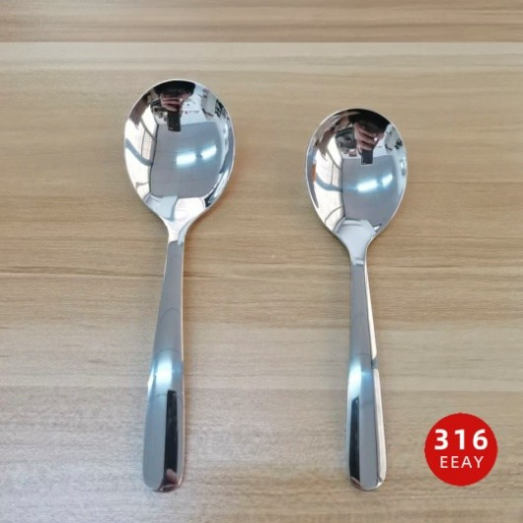 AY Meiya Series 316 Stainless Steel Soup Spoons