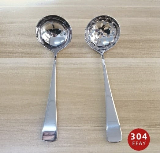 AY Naya Series 304 Stainless Steel Size 6 Soup Ladle Soup Skimmer
