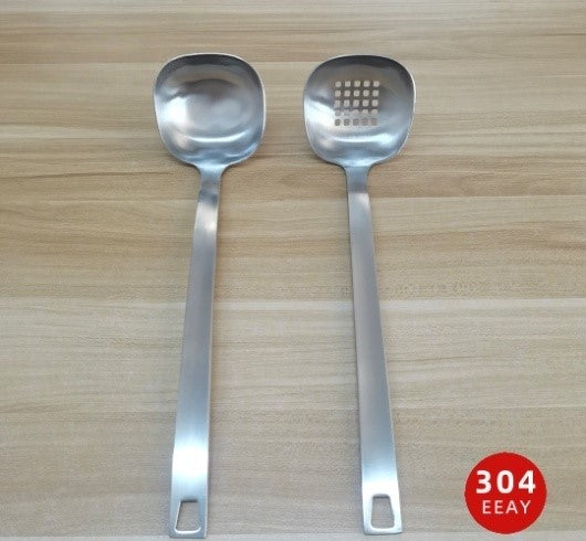 AY Oupai 304 Stainless Steel Size 7 Square Head Soup Ladle Soup Skimmer