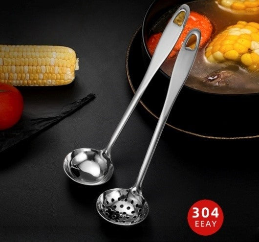 AY Premium 304 Stainless Steel Size 6 7 8 Soup Ladle Soup Skimmer Soup Ladle