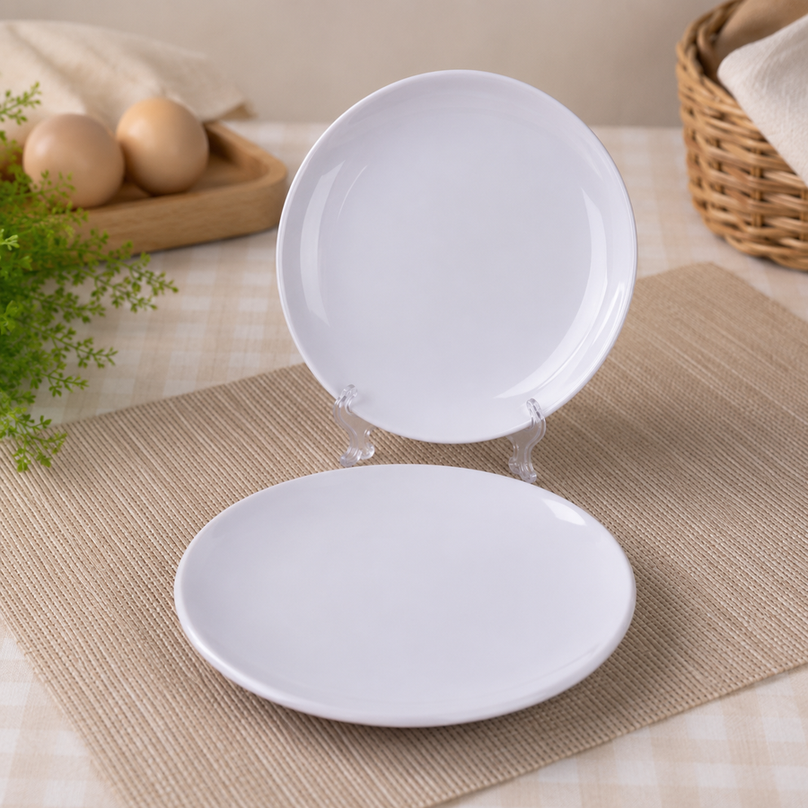 IMITATION PORCELAIN ROUND PLATE