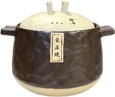 CFR Rustic Stone Claypot – Wood Brown