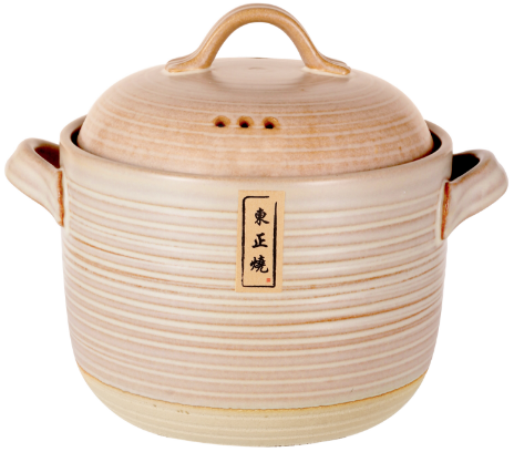 CFR Vintage-Fired Soup Pot – Caramel Brown
