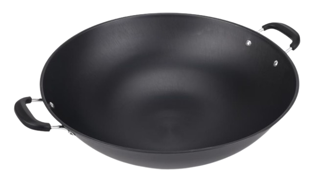 CTB 1.0mm Straight Stripe Carbon Steel Wok