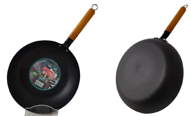 CTB Crystal Ceramic Double Pattern Frying Pan