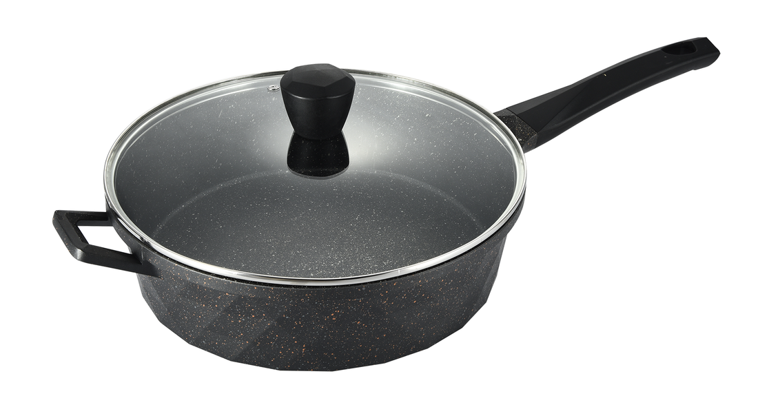 CTB Diamond Pattern Frying Pan with Composite Base
