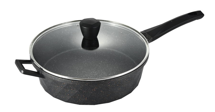 CTB Diamond Pattern Frying Pan with Composite Base
