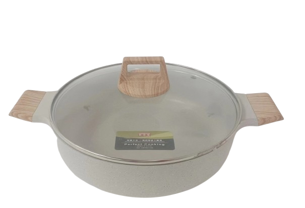 CTB European Style Shallow Stock Pot with Composite Base
