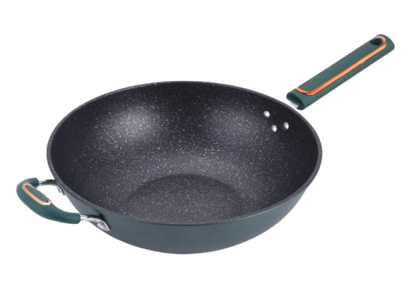 CTB Green Bottom Cyclone Energy-Saving Nonstick Wok