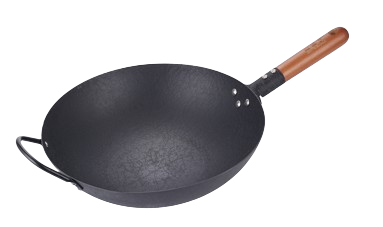 CTB Maple Ice Crack Round Bottom Wok