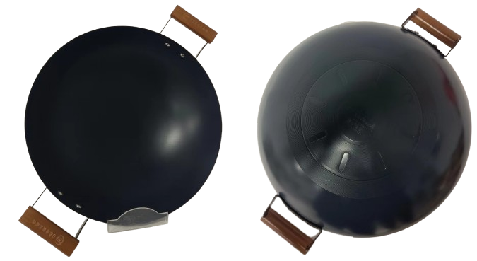 CTB Nano Ceramic Steel-Spatula Safe Wok