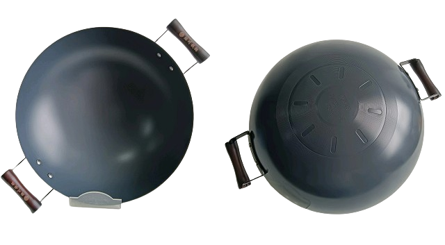 CTB Nano Ceramic Steel-Spatula Safe Wok