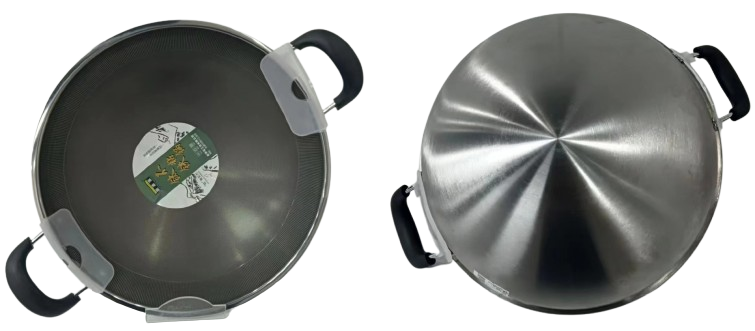 CTB Single-Sided Titanium Pattern Wok
