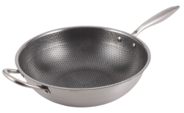 CTB Single-Sided Tri-Ply Steel Wok 2.3mm