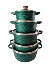 CTB Textured Composite Base 10-Piece Cookware Set