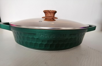 CTB Textured Shallow Stock Pot with Composite Base