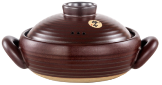 DZS Large-Handle Earthenware Braising Pot – Rust Red