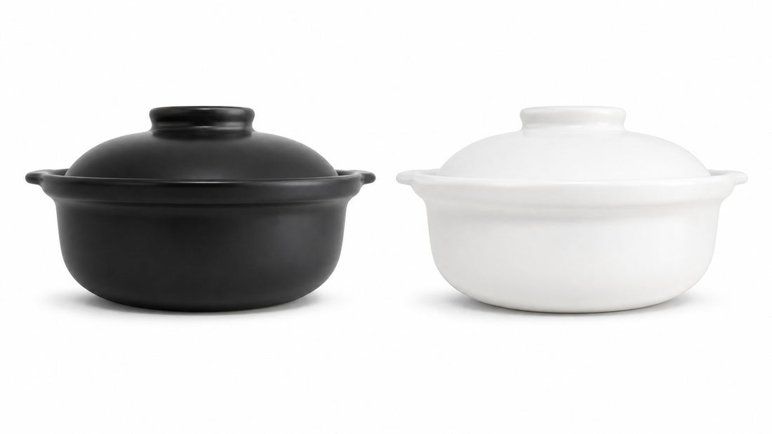 KS Chicken wing pot series (White and black)