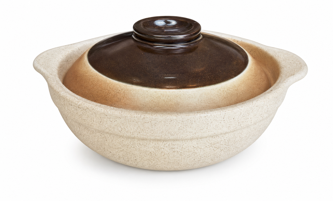 Retro double-handled pot