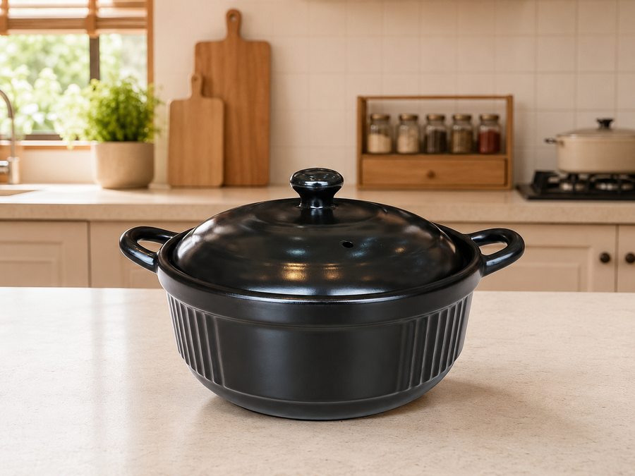 TL Double-Ear Cauldron Claypot